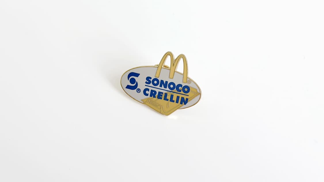 맥도날드 빈티지 크루 핀뱃지 라펠핀 ‘Socono Crellin’ 상품이미지5