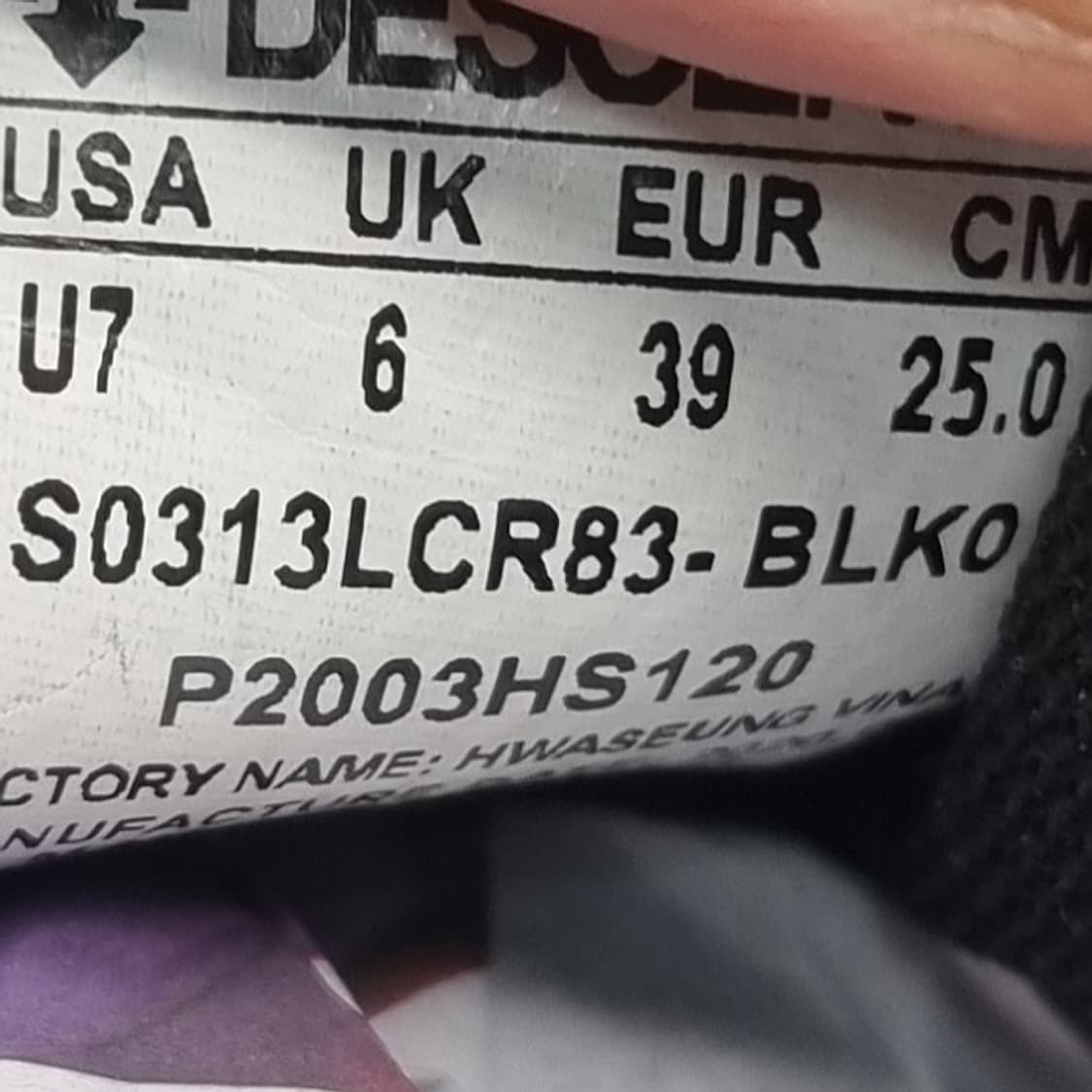 데상트 스토믹 운동화250 상품이미지6