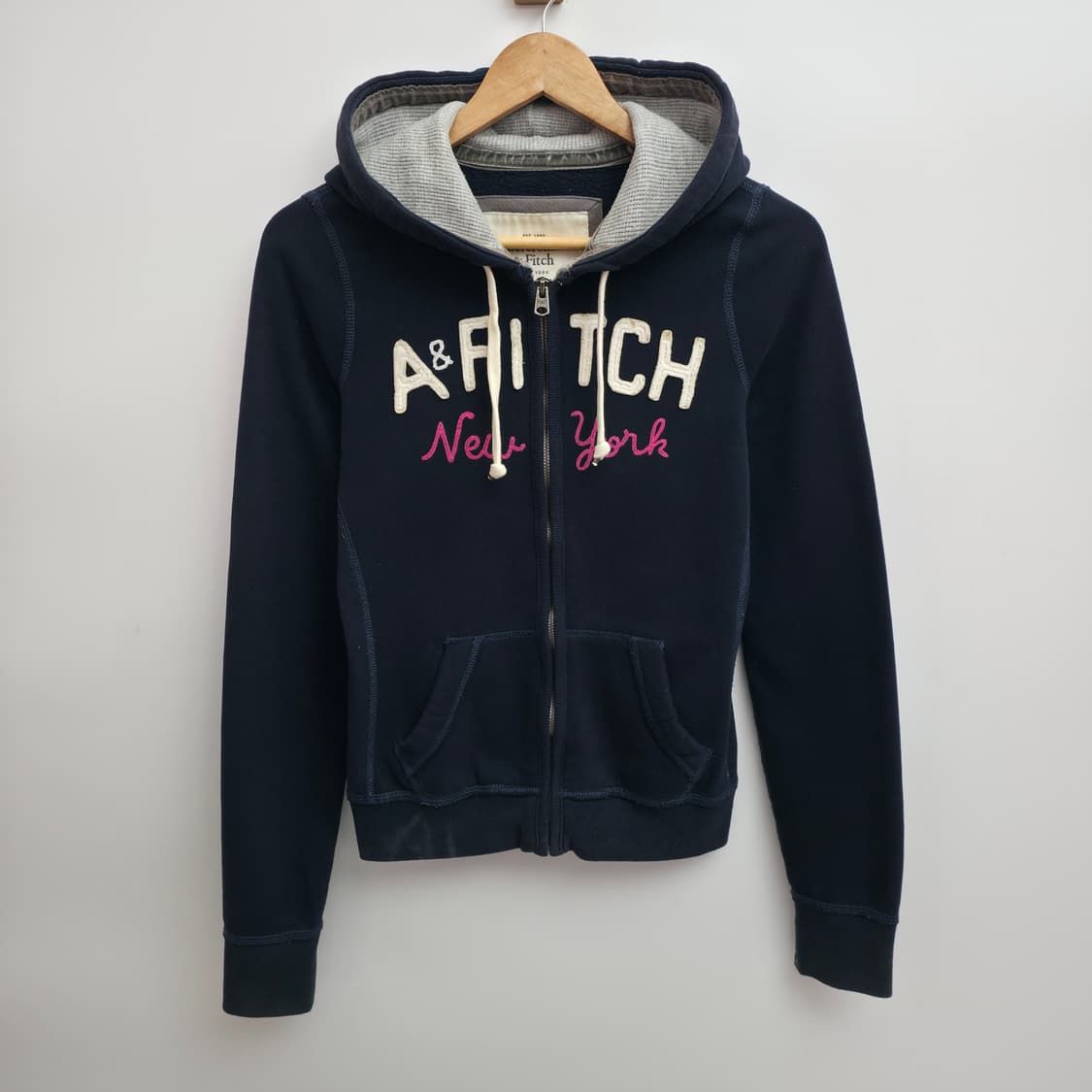 [S] 아베크롬비 네이비 후드집업 상품이미지1