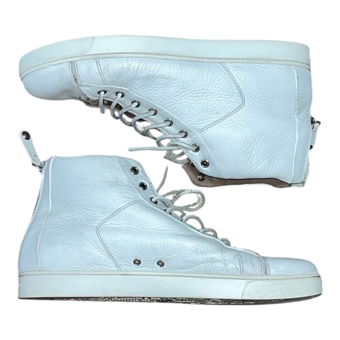 Gianvito Rossi 레더 하이탑 화이트 상품이미지1