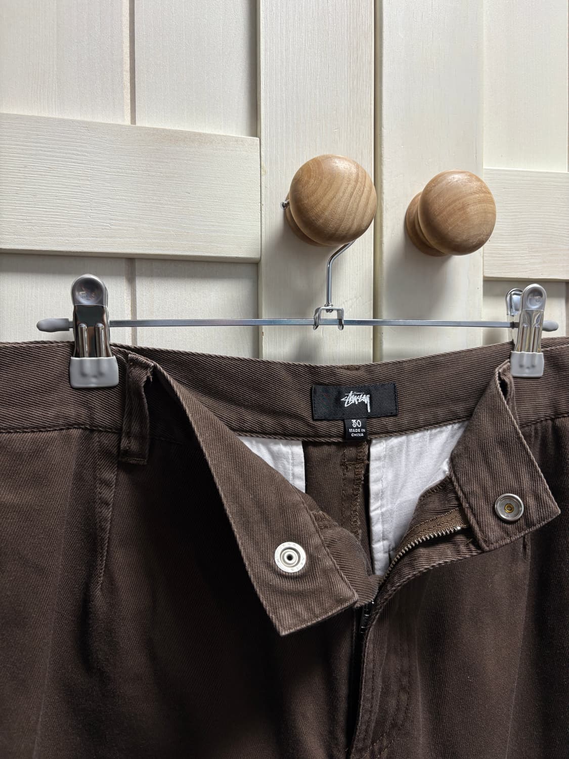 스투시 워크 팬츠 30사이즈 브라운 상품이미지2