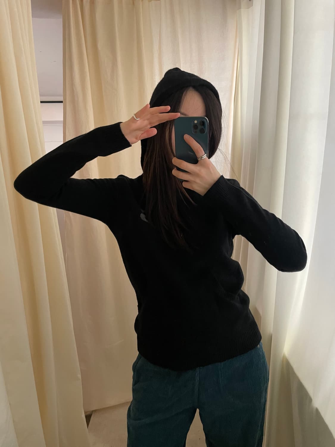 vintage system wool hoody knit 상품이미지10