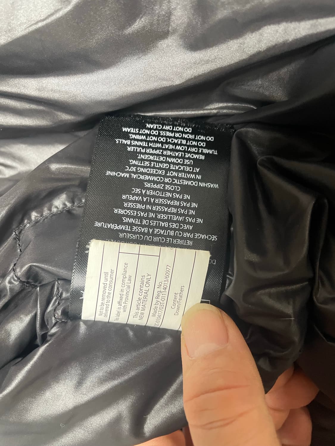 21fw 맥케이지 엘리오 남성 롱패딩 M 95~100 상품이미지5