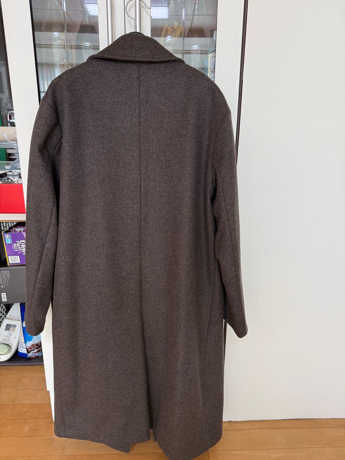 인사일런스 캐시미어 더블 롱 코트 M.CHOCOLATE BROWN 상품이미지3