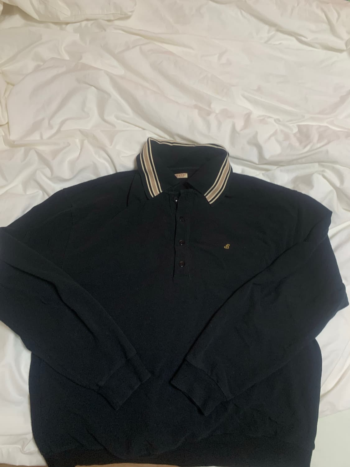 캐피탈 피케 랑글 레트로 블랙 3사이즈 상품이미지1