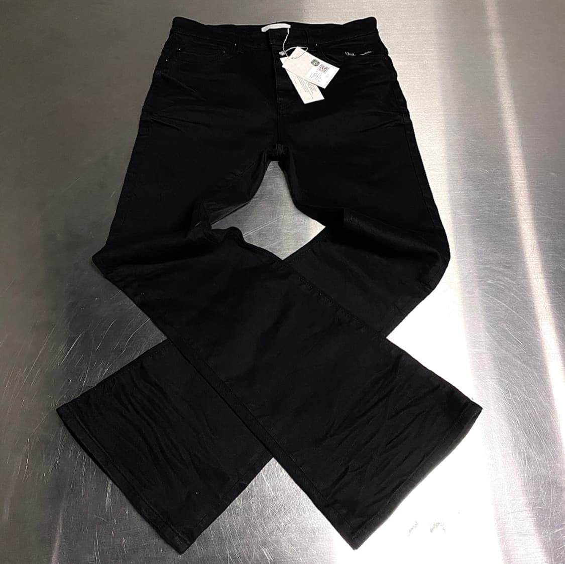 Stretch Flare Balck Jeans 상품이미지2