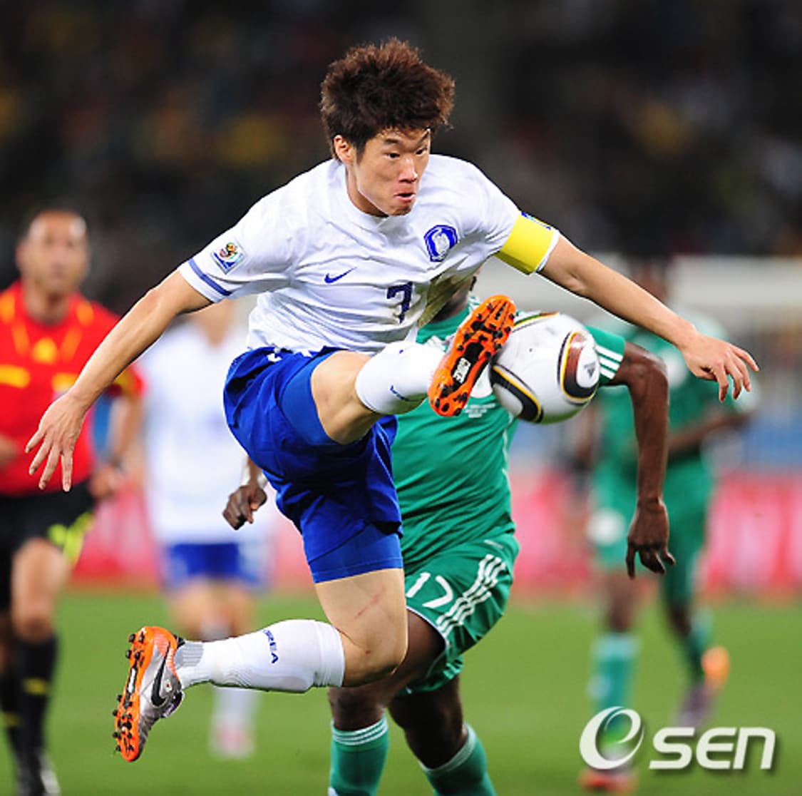 2010 월드컵 대한민국 어웨이 박지성 유니폼 정품 상품이미지5