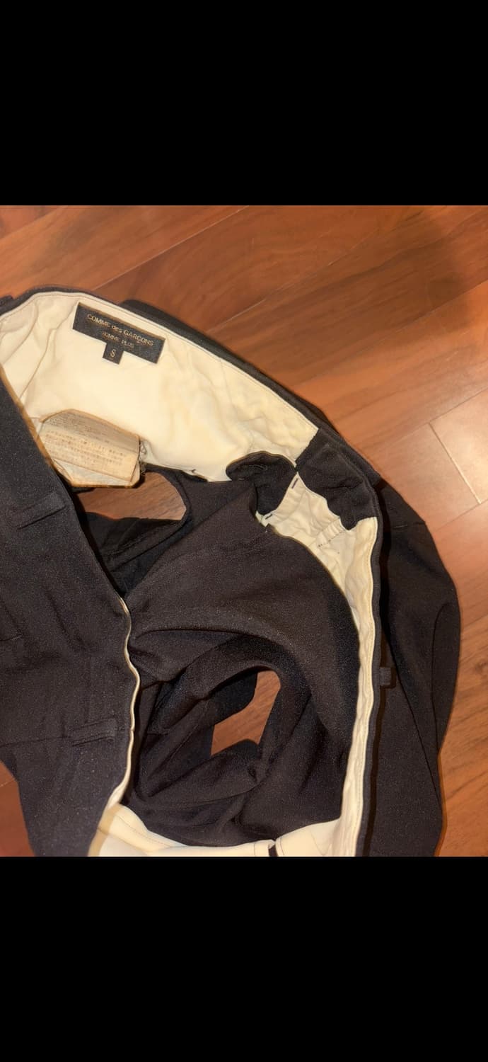 꼼데가르송 옴므 플러스축융 배기,사루엘 팬츠 상품이미지3