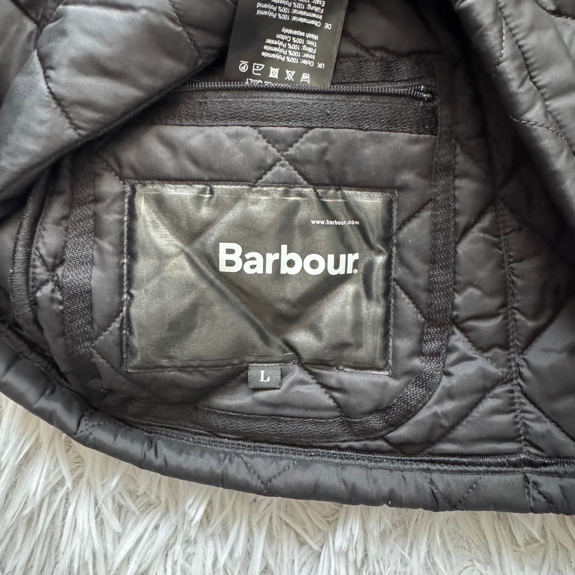 BARBOUR 일본빈티지 리데스데일 퀄팅 자켓 바버 자켓 L 100 상품이미지6