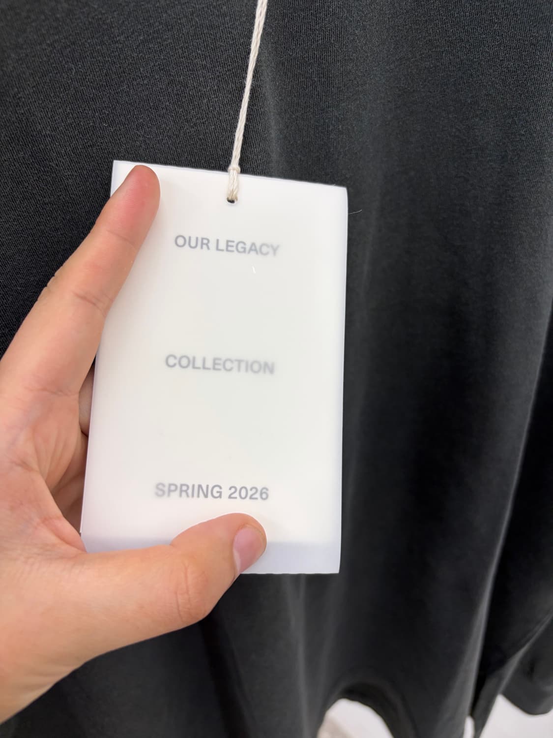아워레가시 크루즈 롱슬리브 26ss 48 Size 상품이미지3