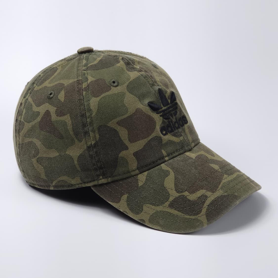 아디다스 트레포일 해외판 레어 카모플라쥬 빈티지 볼캡 모자 상품이미지3