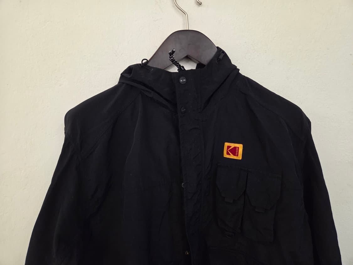 코닥 후드 바람막이 자켓 블랙 M 상품이미지2