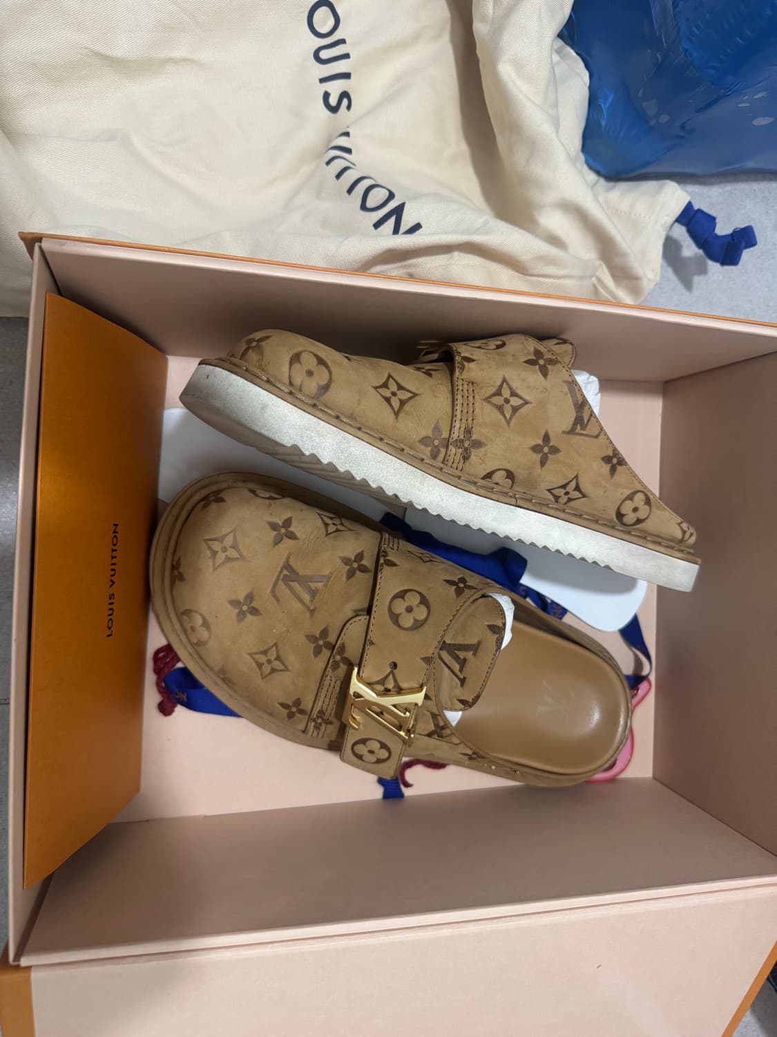 루이비통 이지 뮬 샌들 5사이즈 상품이미지5