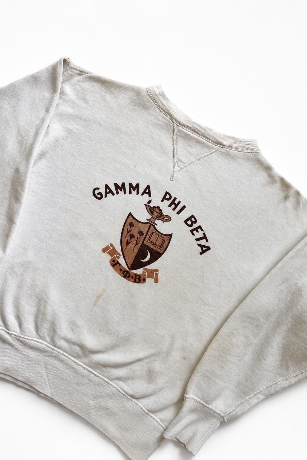 50's 빈티지 GAMMA PHI BETA 스웻셔츠 100 상품이미지2