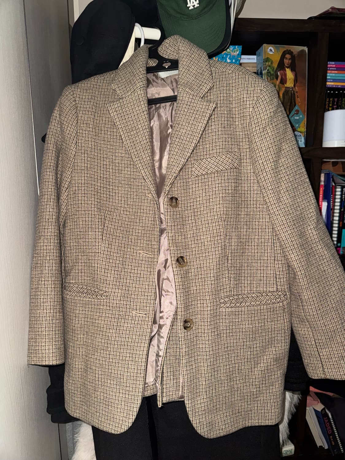 핀터리스트깔 빈티지 체크자켓 상품이미지1