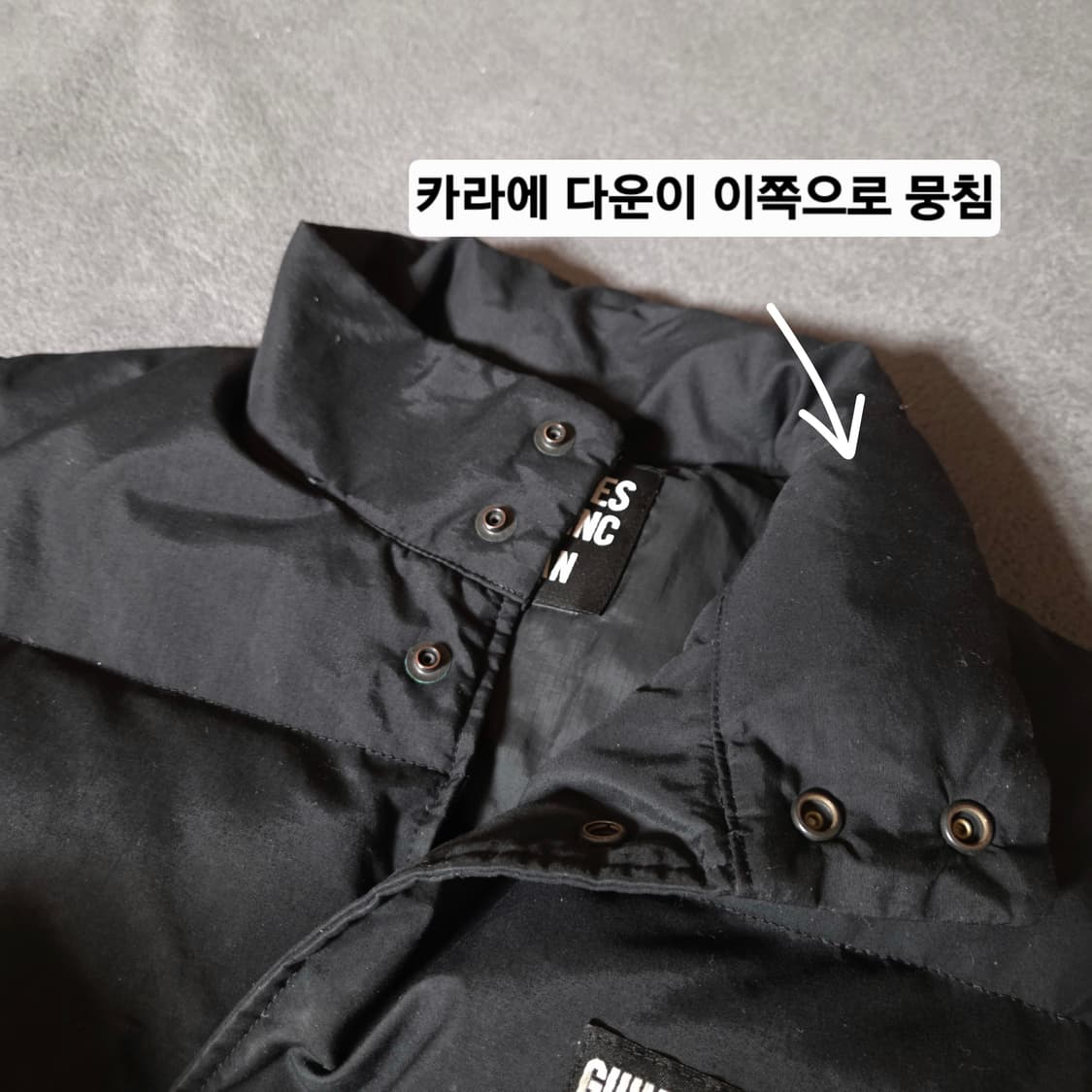 16FW 와코마리아 패딩 베스트 L 상품이미지6