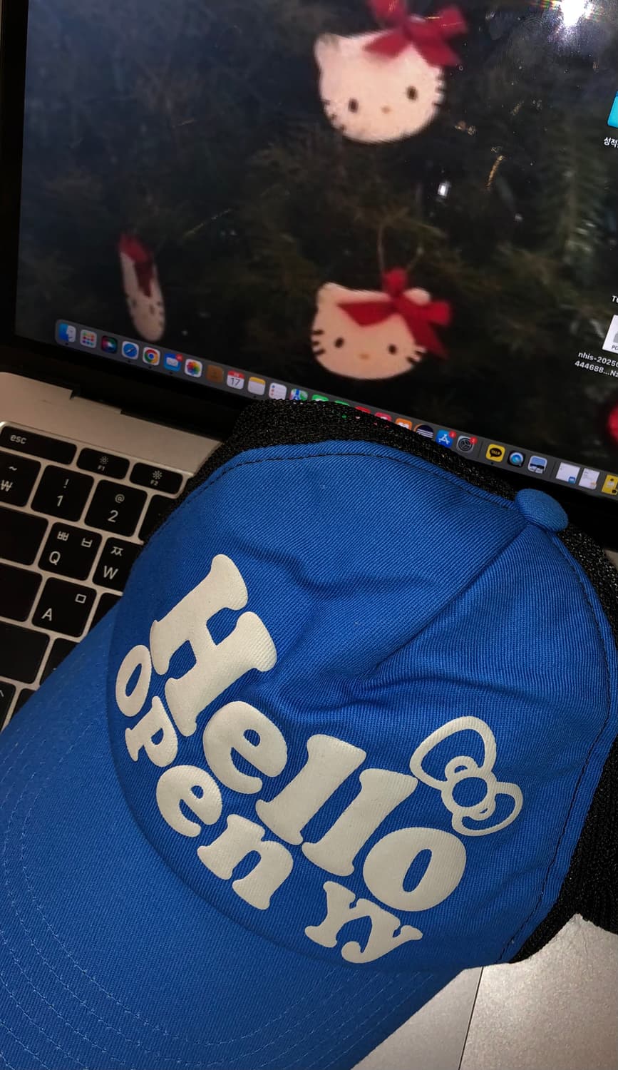 오픈와이와이 헬로키티 콜라보캡 상품이미지2