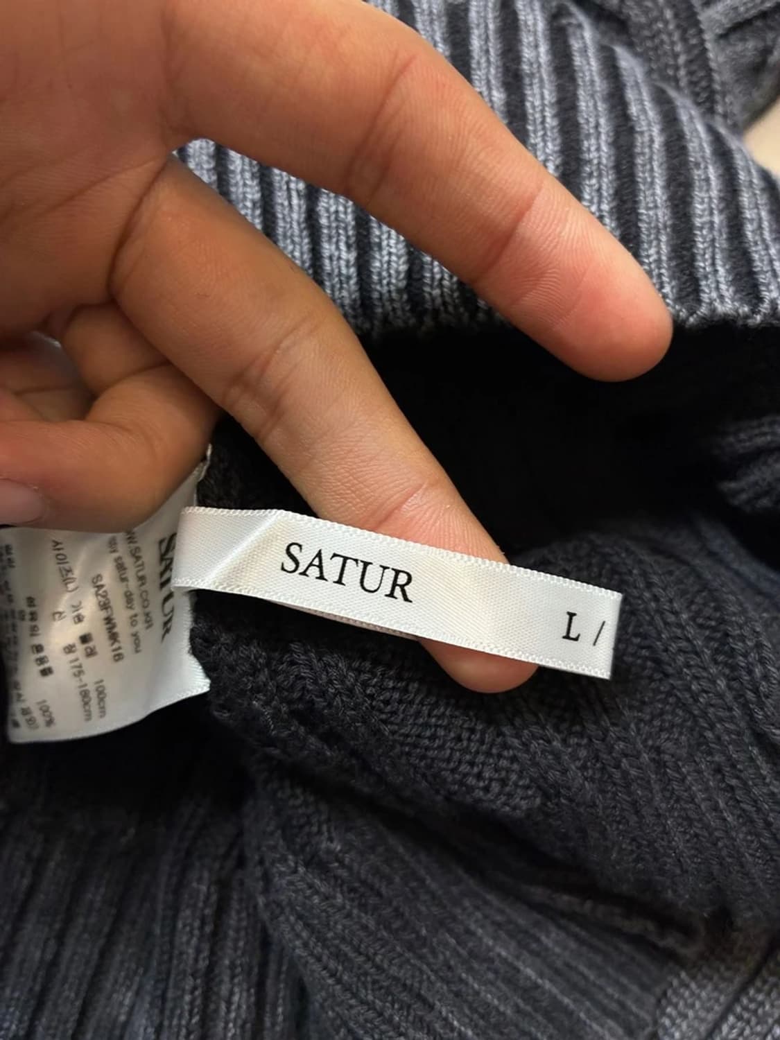 세터 24ss 클래식 다이드 케이블 니트 PN8911 상품이미지8