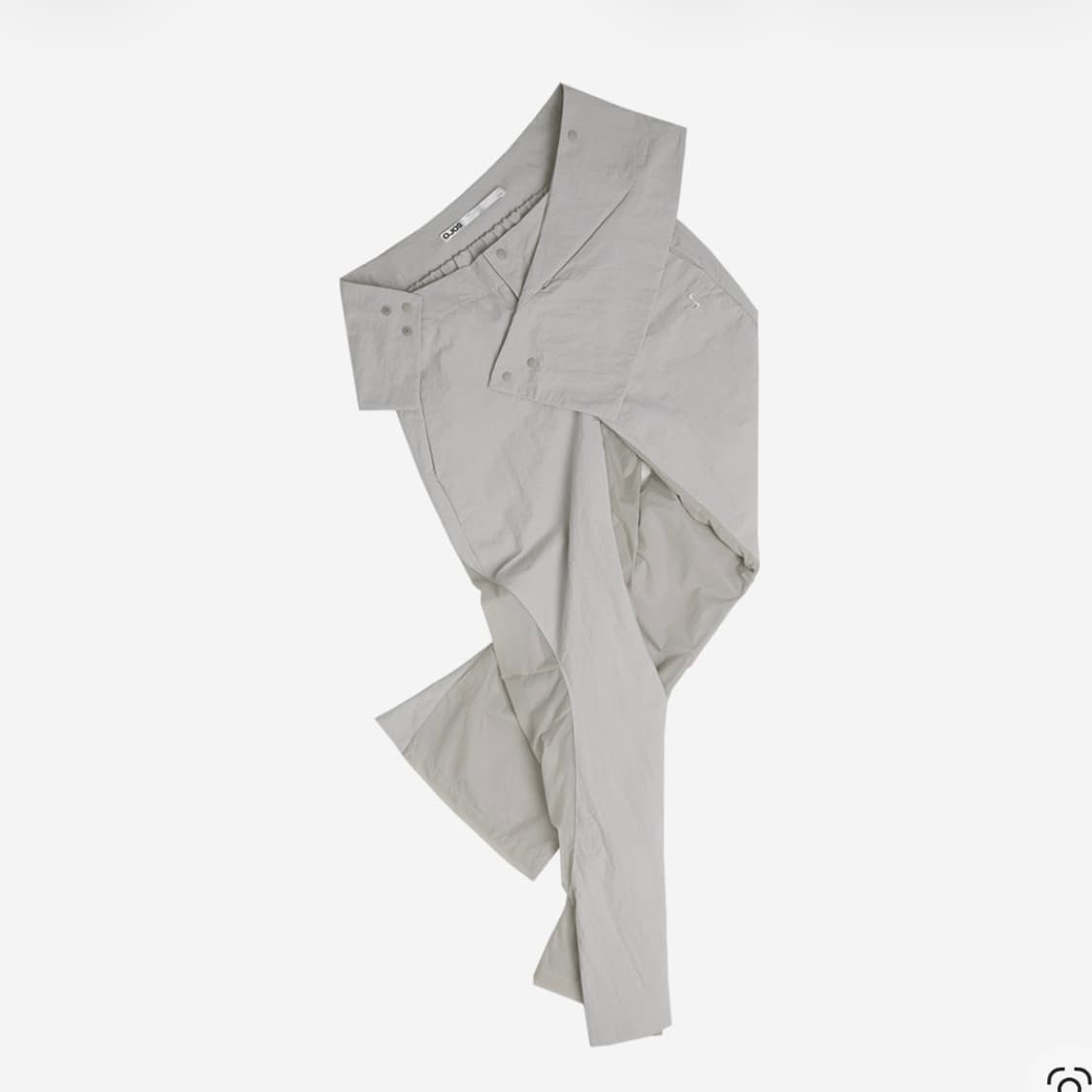 (반택포) 오호스 디테처블 레이어드 포켓 팬츠 그레이 상품이미지3