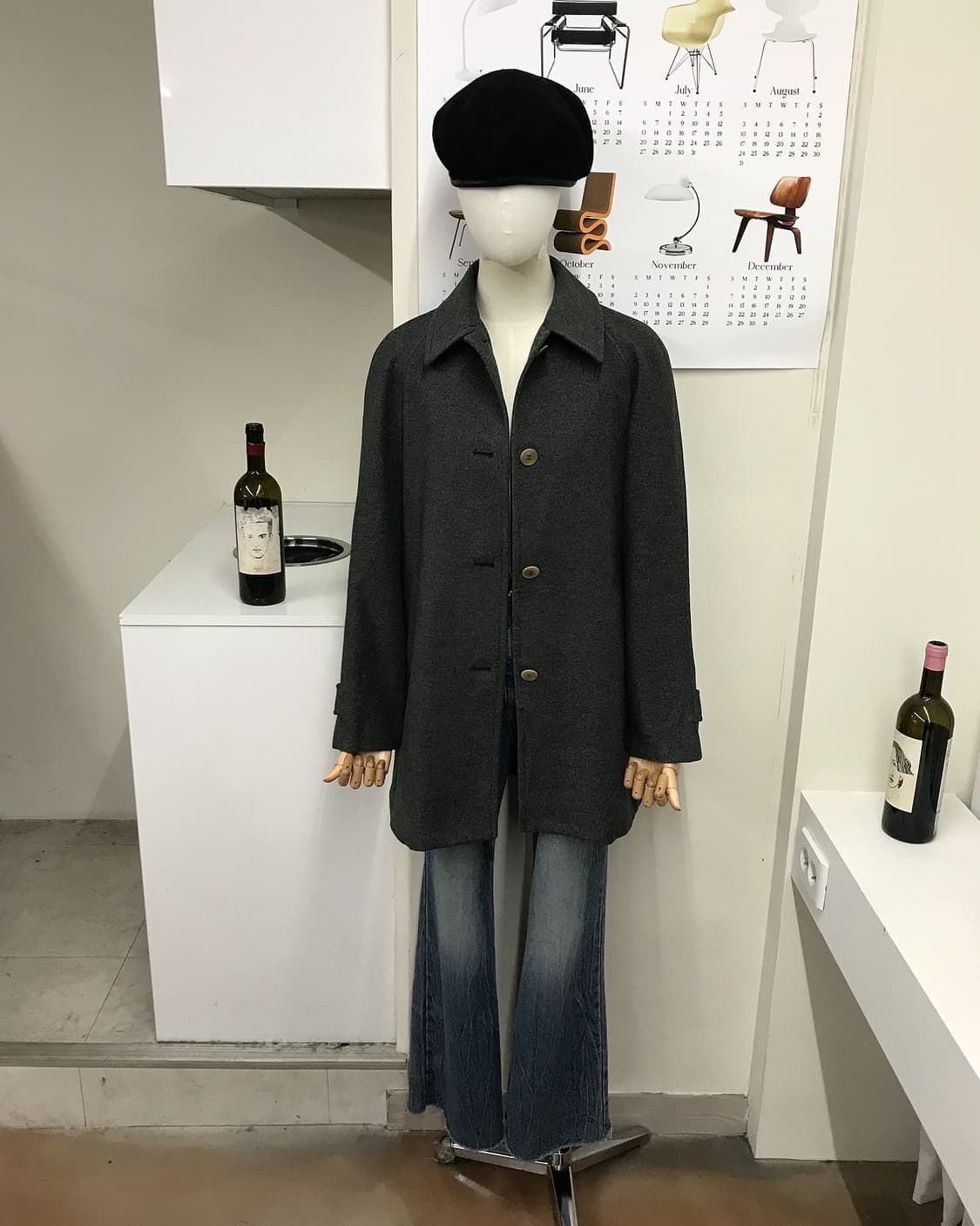 폴로 랄프로렌 캐시미어 하프 코트 상품이미지6