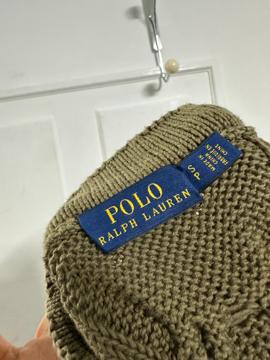 폴로 랄프로렌 꽈배기 니트 상품이미지4