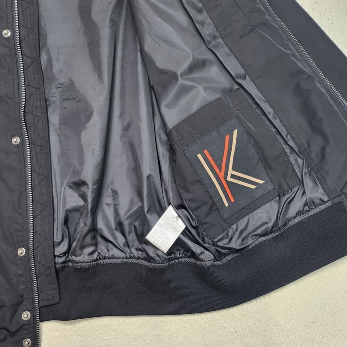 KANGOL 로고패치 블루종 자켓 Men XL 상품이미지5