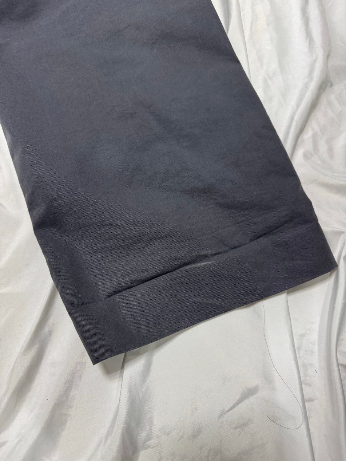 EE 이이 더블 웨이스트 팬츠 차콜 S 상품이미지6