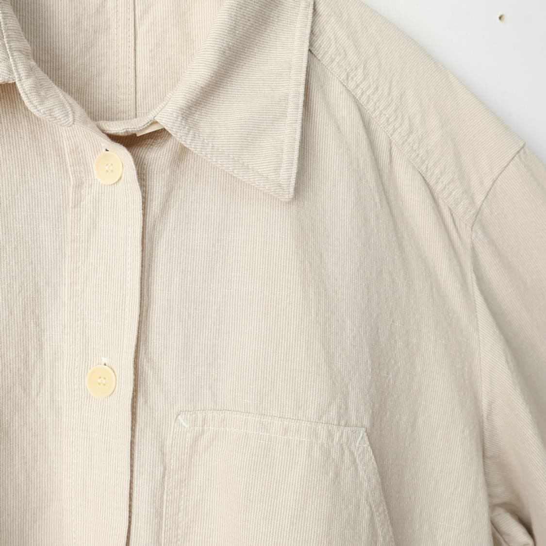 66/비이커 코튼린넨 셔츠자켓 상품이미지3