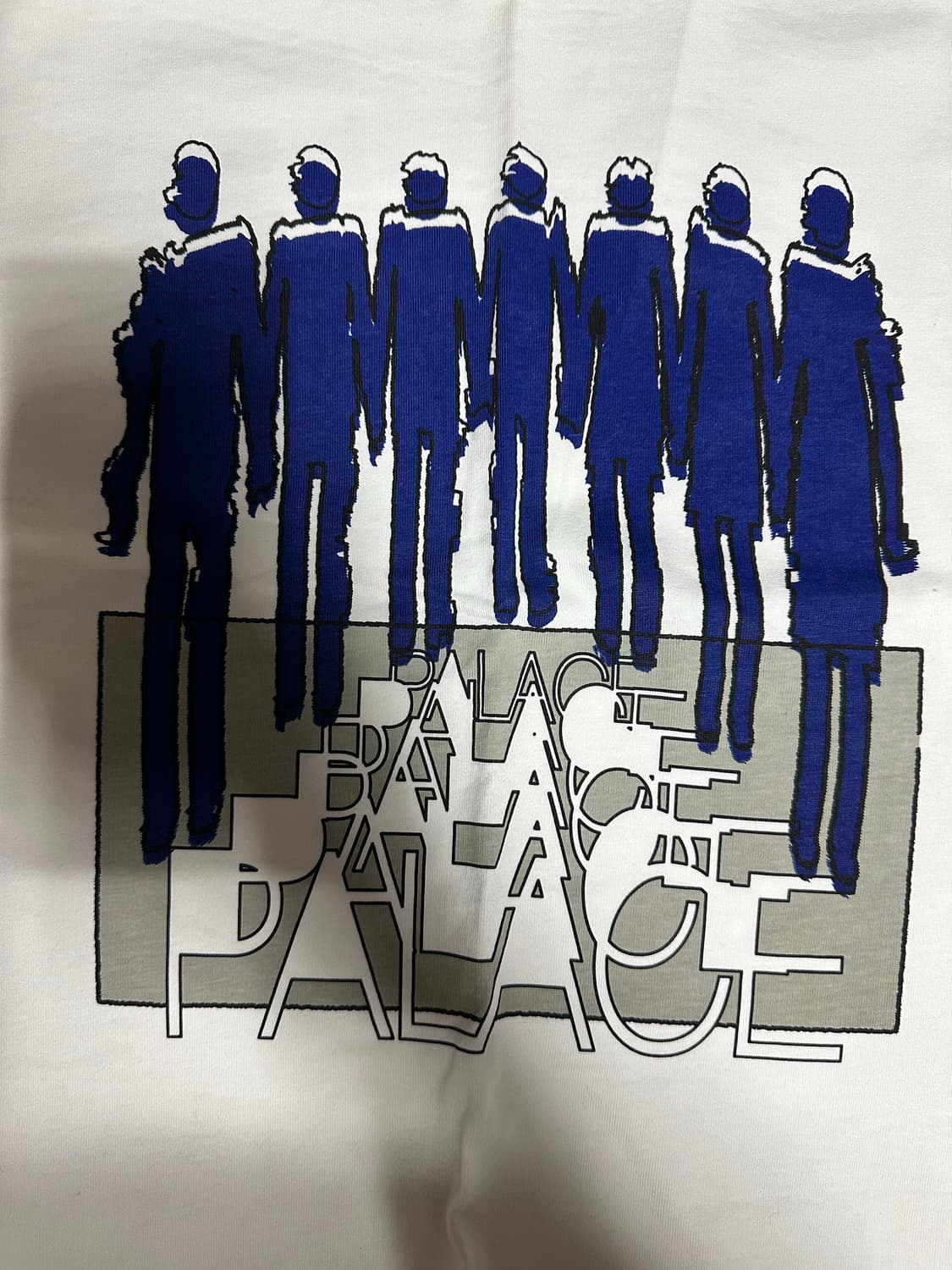 PALACE 팔라스 24SS 리피터 롱슬리브 화이트 XL 상품이미지4