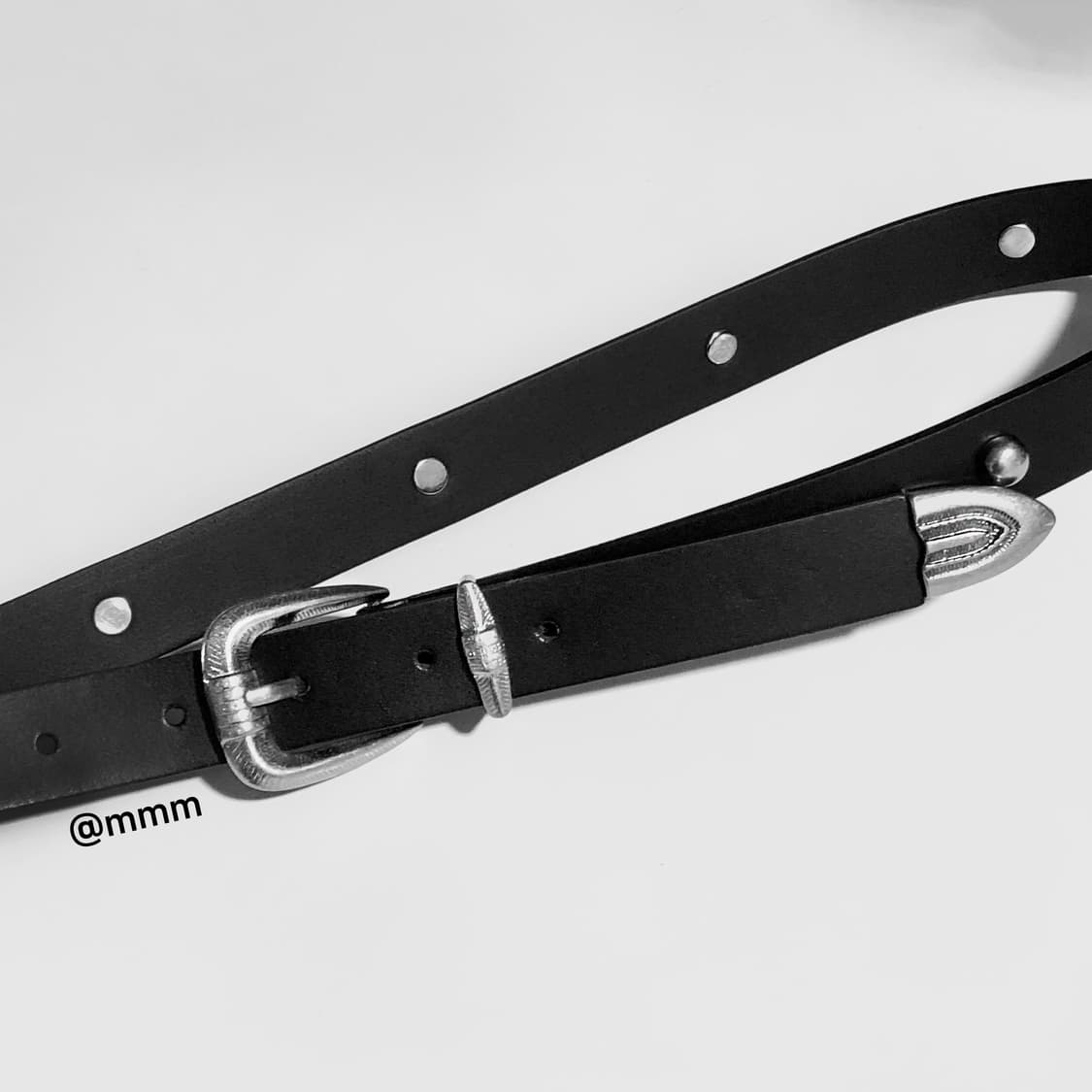 [Unisex] 웨스턴 스터드찡 벨트 상품이미지5