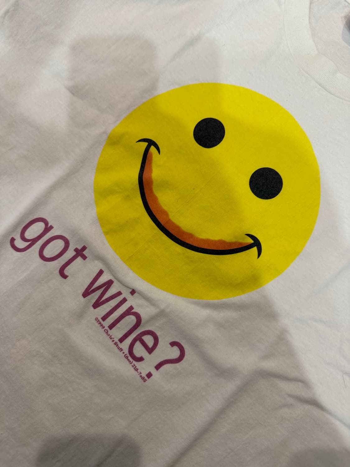 [XL] 90s vtg got wine? 티셔츠 상품이미지4