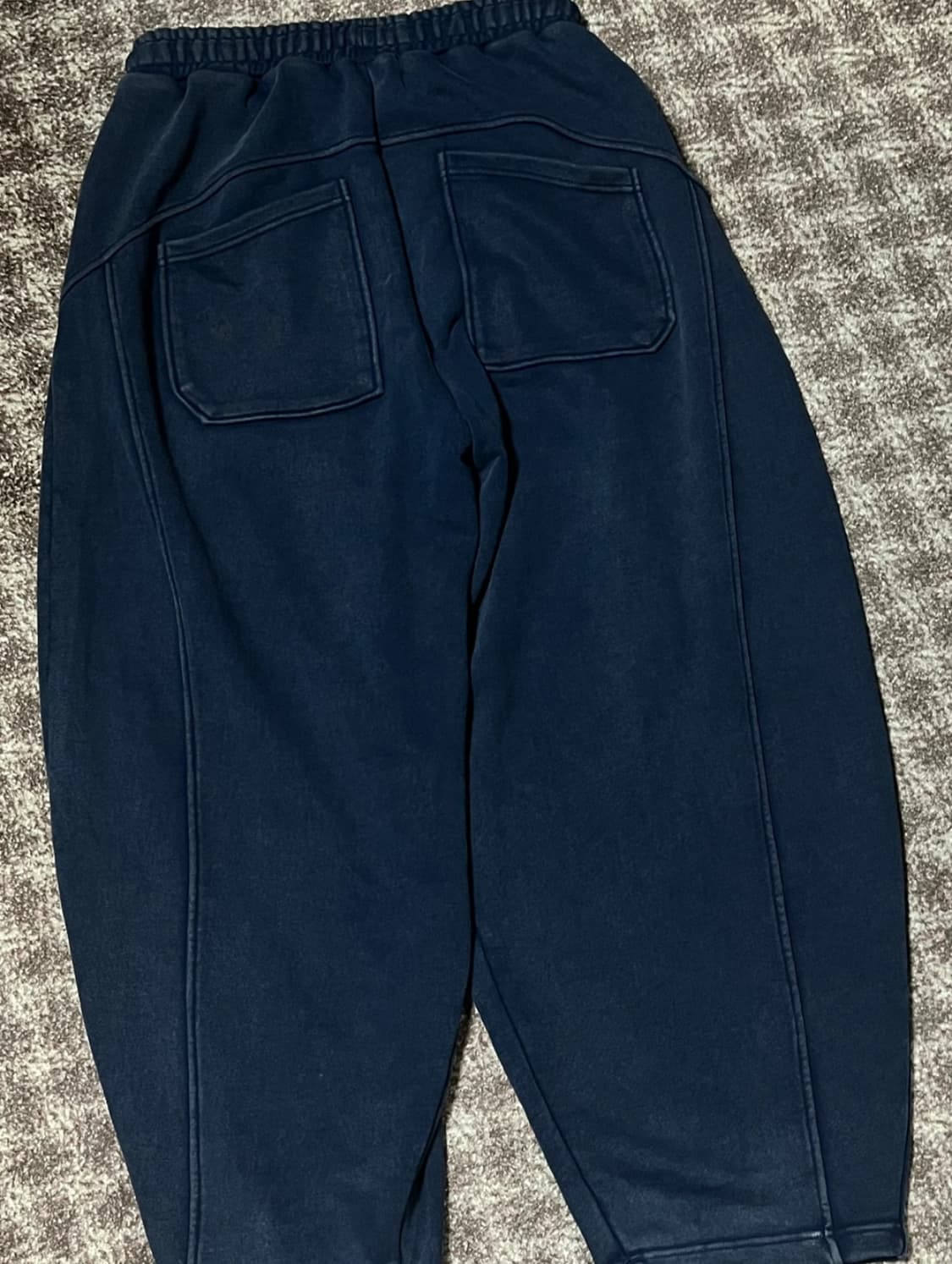 인템포무드 벌룬핏 워싱 스웻 팬츠 상품이미지2