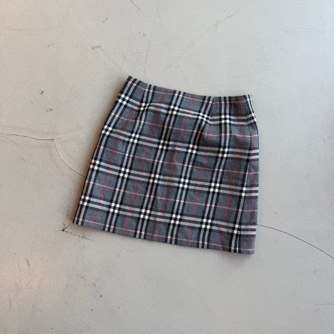 버버리 블루라벨 노바체크 스커트 상품이미지4
