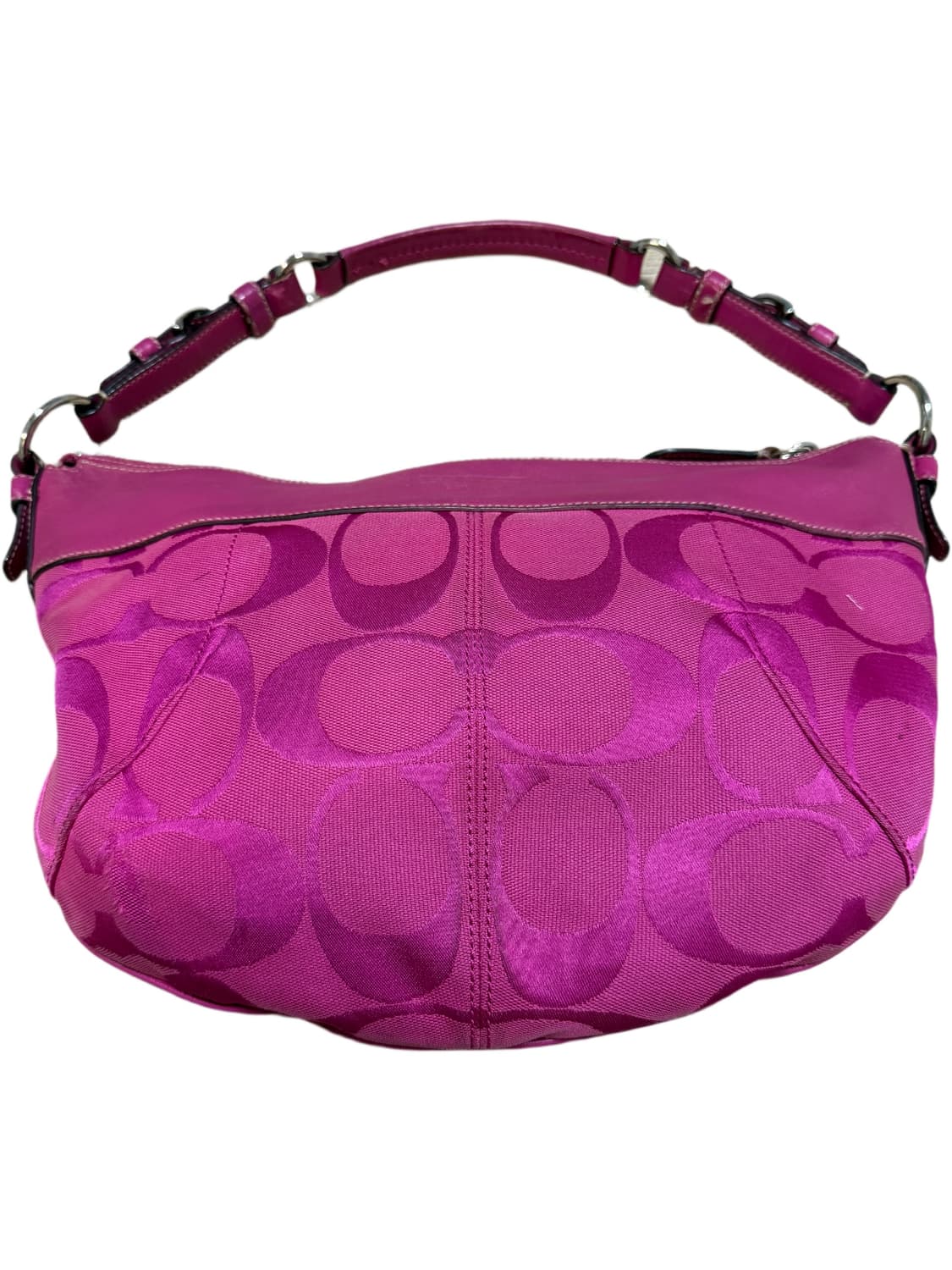 Coach 코치 가방 숄더백 hot pink 코치빈티지 상품이미지3