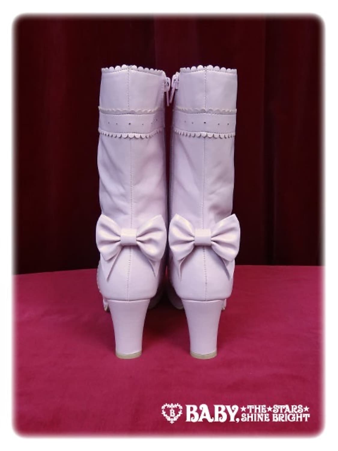 베이비더스타샤인 고전 브라운 리본 부츠 S사이즈 상품이미지2