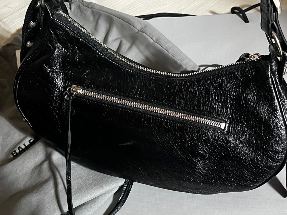 발렌시아가 르카골 S 블랙 숄더백 상품이미지5