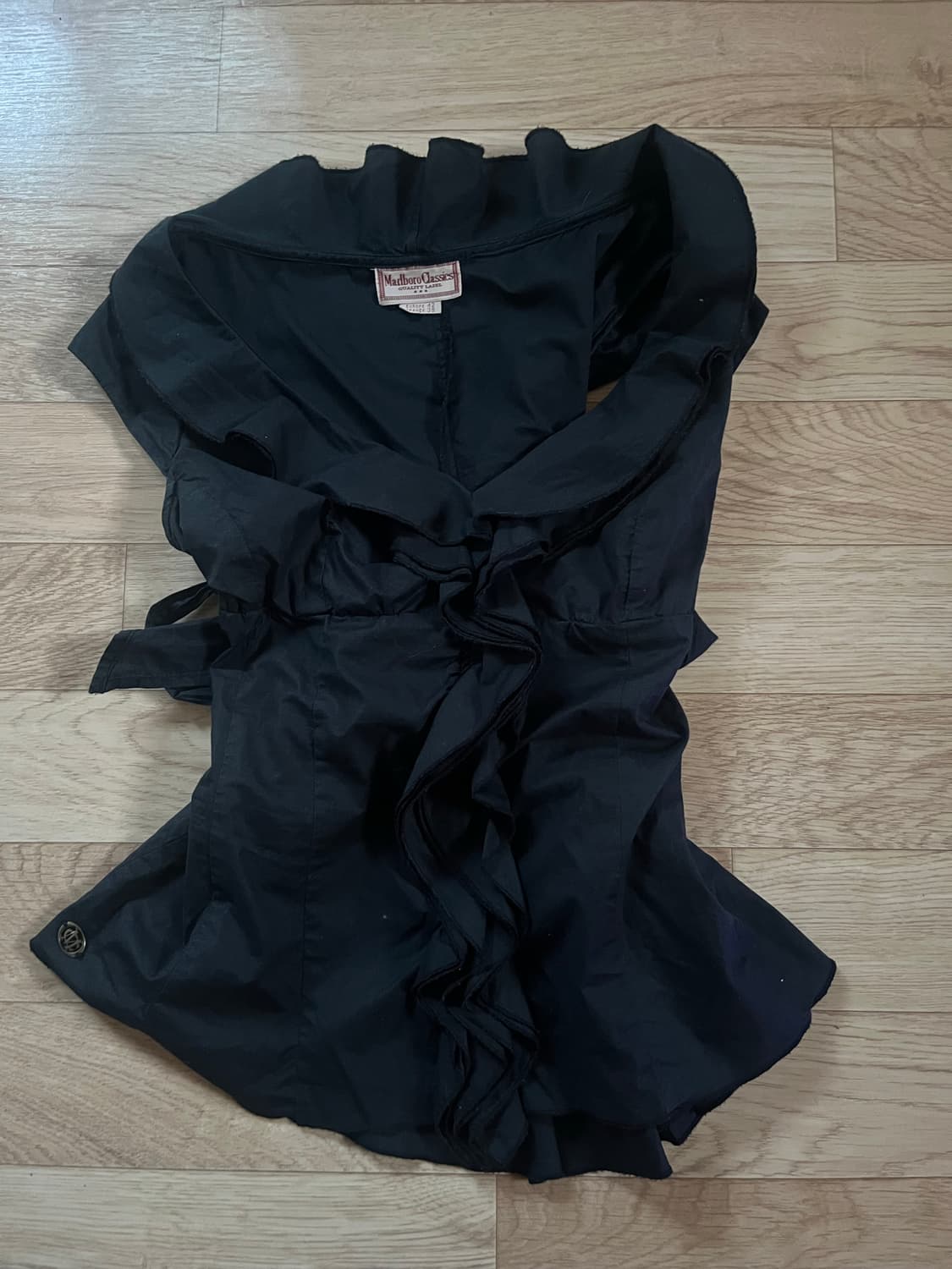 M 이탈리아 빈티지 갸루 블라우스 상품이미지3