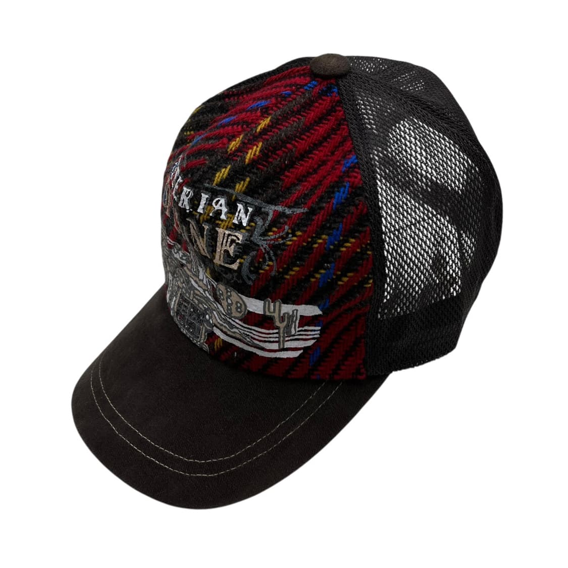 y2k 빈티지 브라운 볼캡 상품이미지5