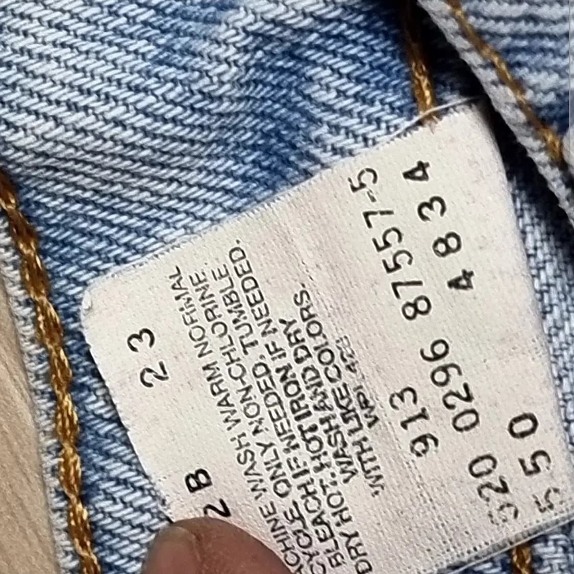 리바이스usa 80s 550 청바지(33) 상품이미지6