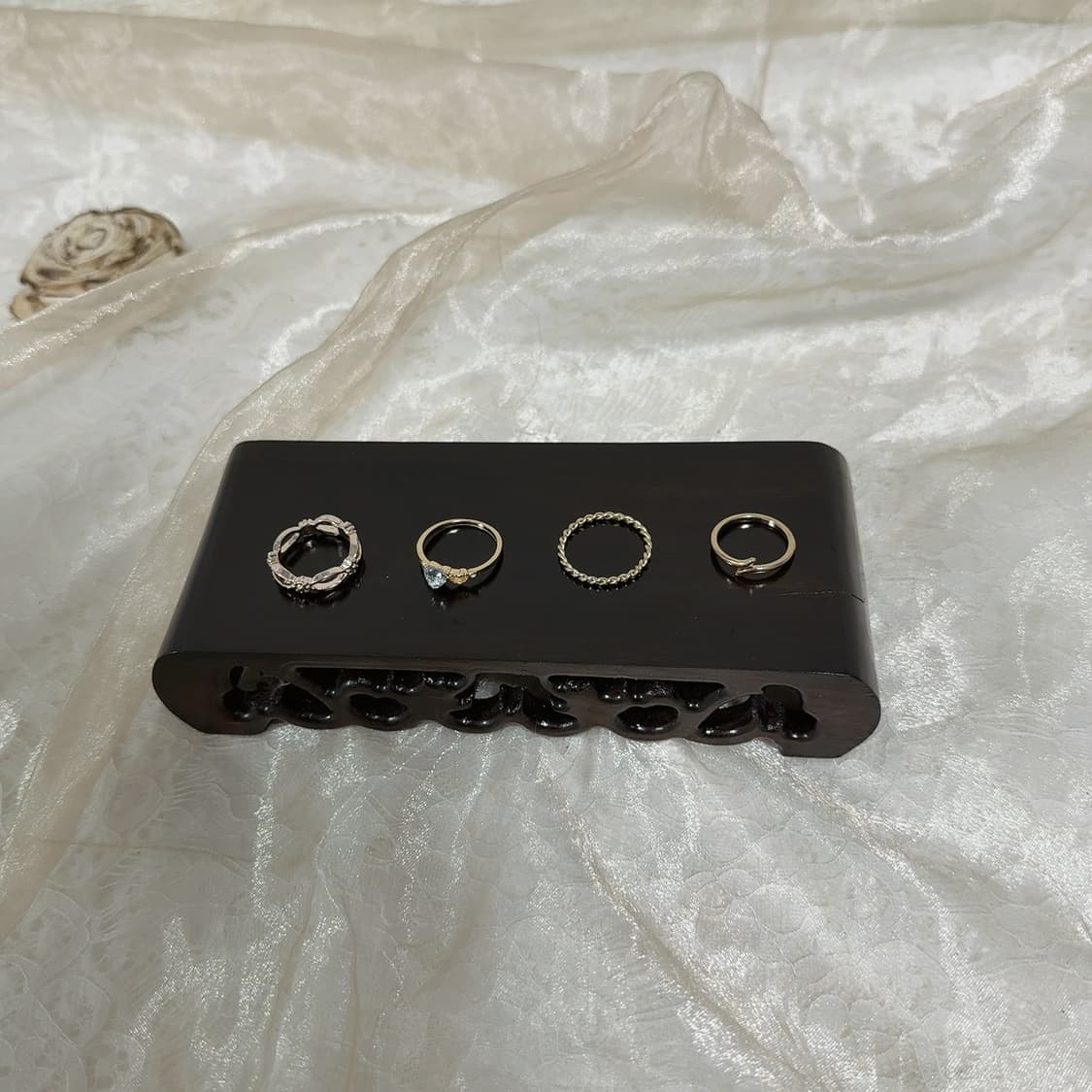 빈티지 에나멜 오리엔탈 반지 세트 상품이미지5