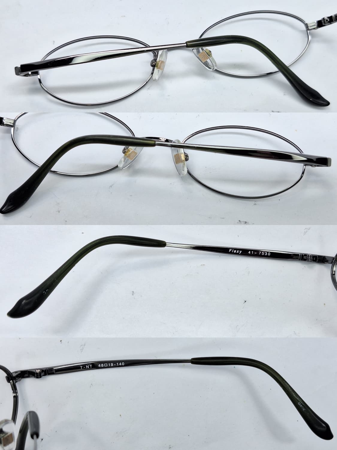 90s 일본 하우스 브랜드 FLEXY 41-7530 T-NT 형상기억합금 상품이미지5