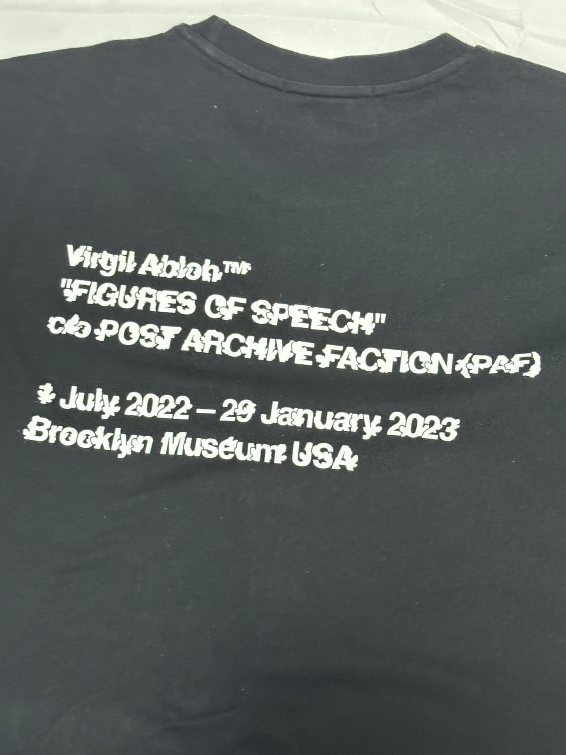 파프 버질 아블로 협업 반팔 상품이미지4