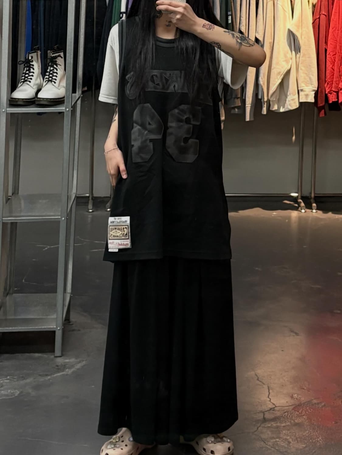 미첼앤네스 레이커스 블랙 스윙맨 져지 A3785 상품이미지1