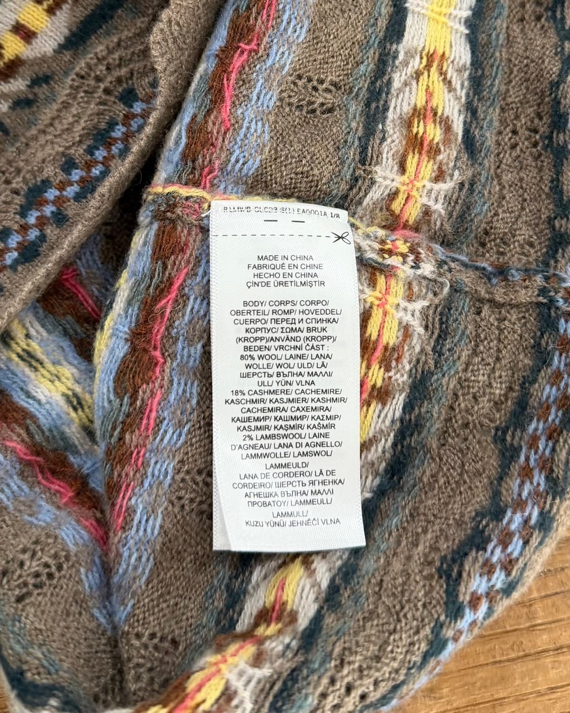 폴로 랄프로렌 브라운 페어 아일 크루넥 스웨터 상품이미지9