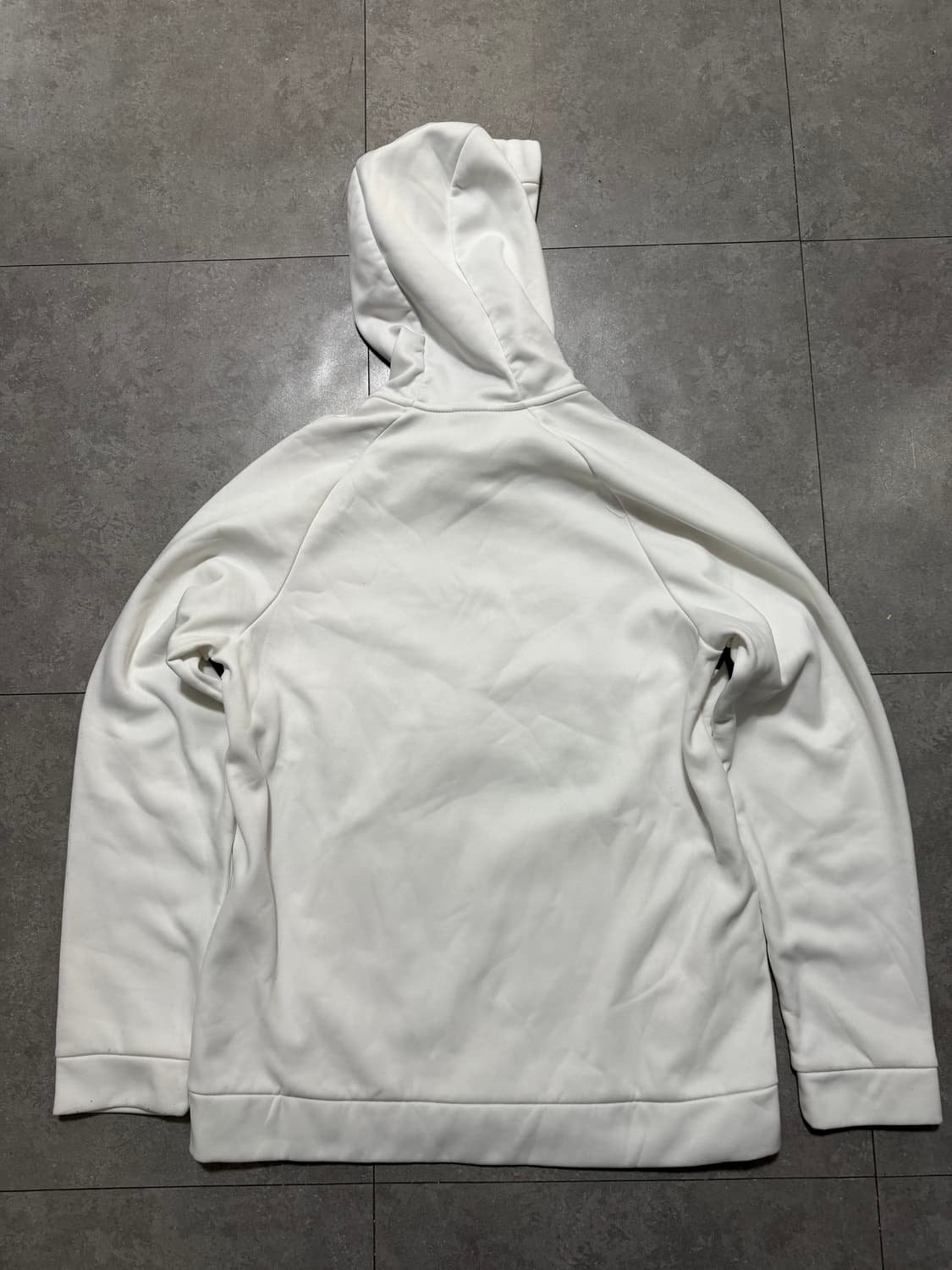 나이키  화이트  스우시 스웻 후디 95 size   상품이미지6