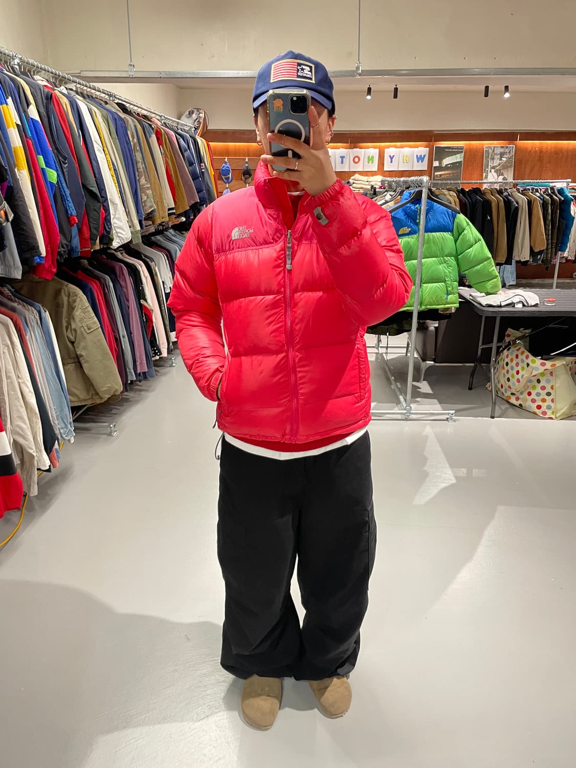 노스페이스 700 눕시 패딩 상품이미지2