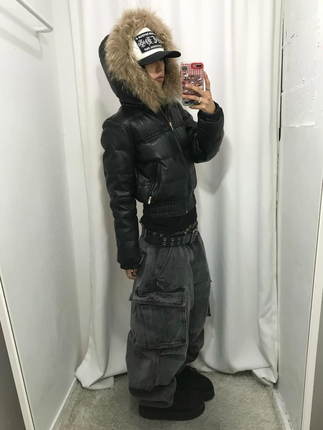 Sean John Fur Leathers Padded JK 상품이미지2