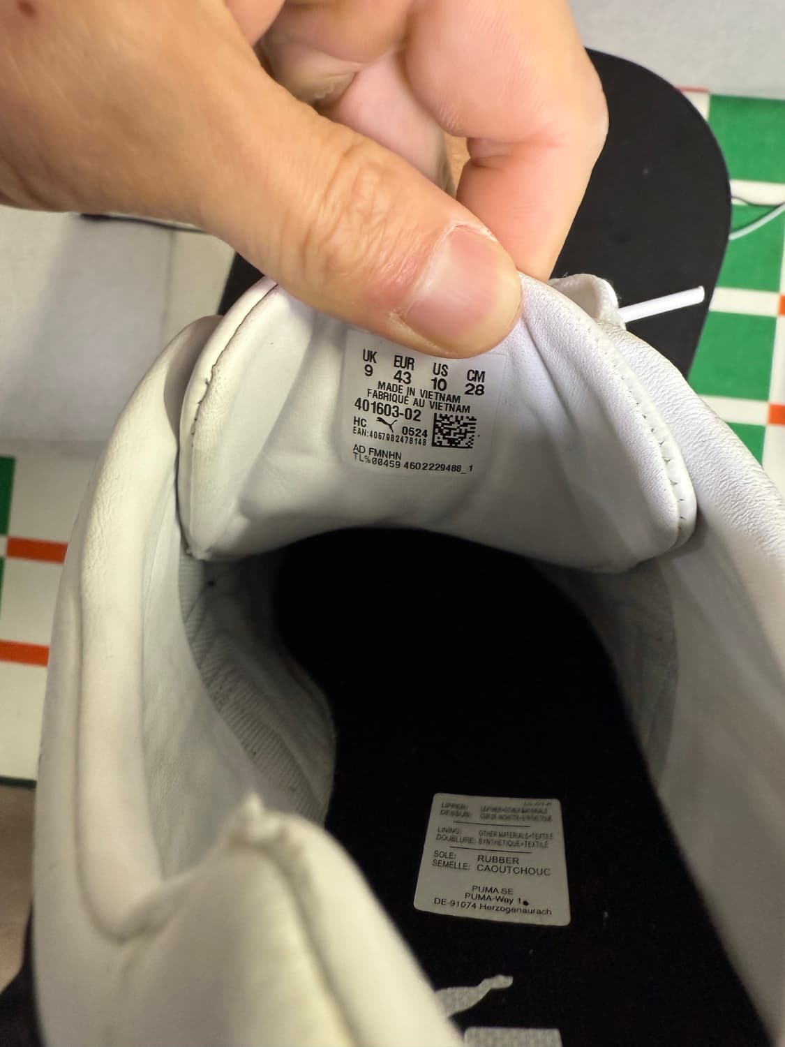 푸마 스피드캣 Lth 화이트 블랙 280 상품이미지4