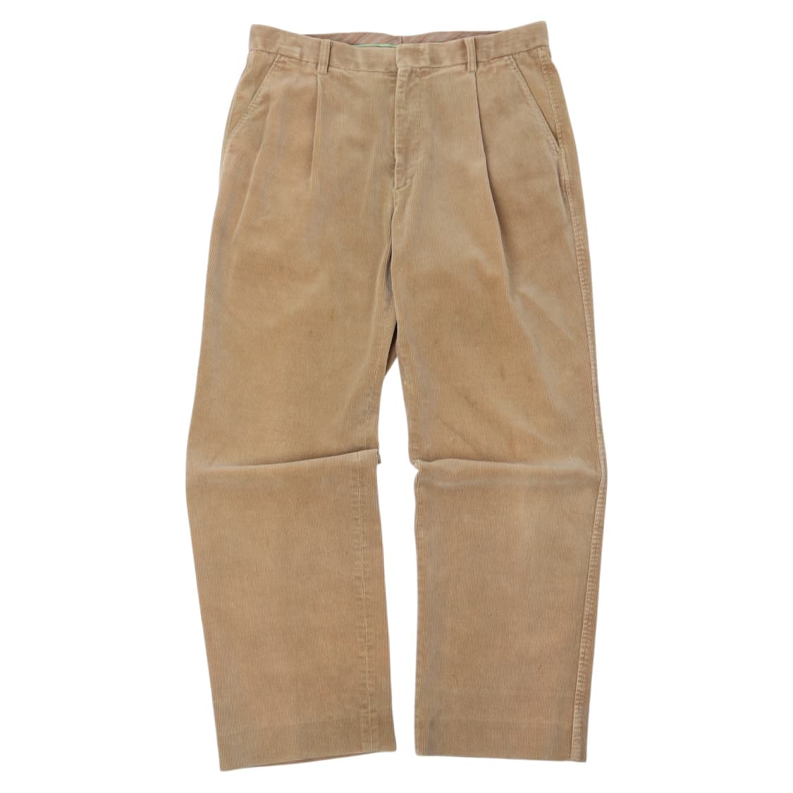 라코스테 베이지 코듀로이 핀턱 팬츠 상품이미지1