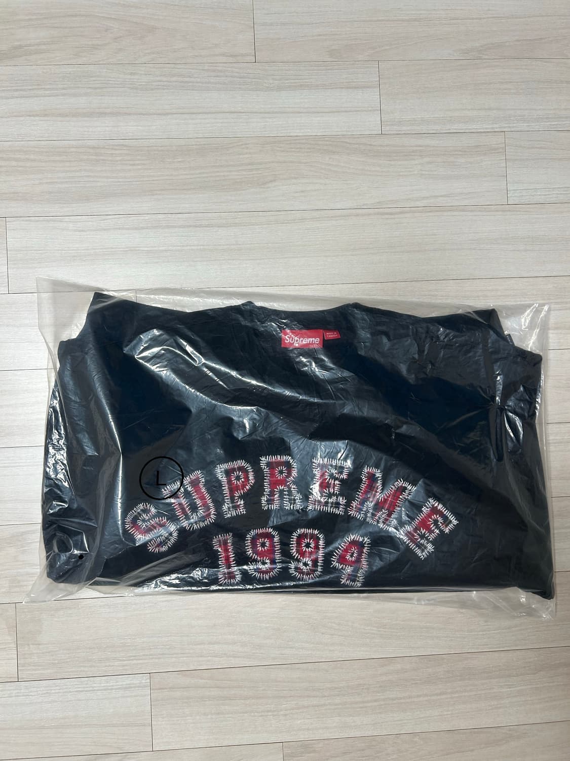 (L) 슈프림 플레이드 아크 크루넥 - 26ss 상품이미지7